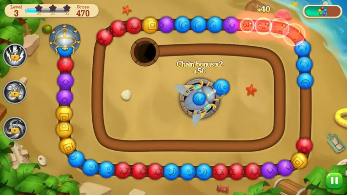 Jungle Marble Blast 2 android App screenshot 0