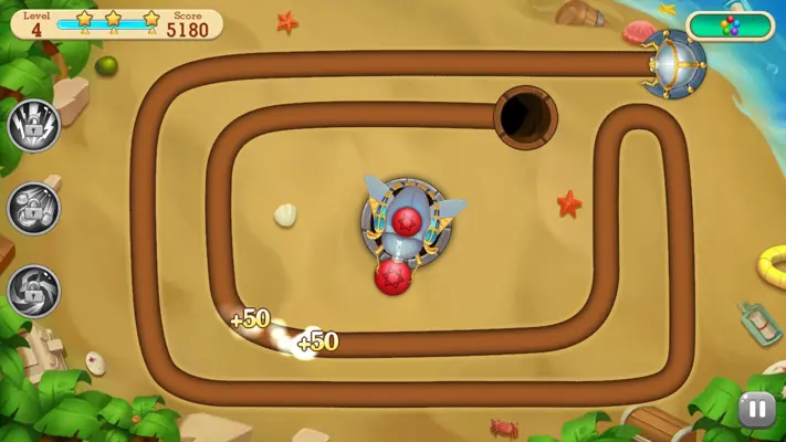 Jungle Marble Blast 2 android App screenshot 9