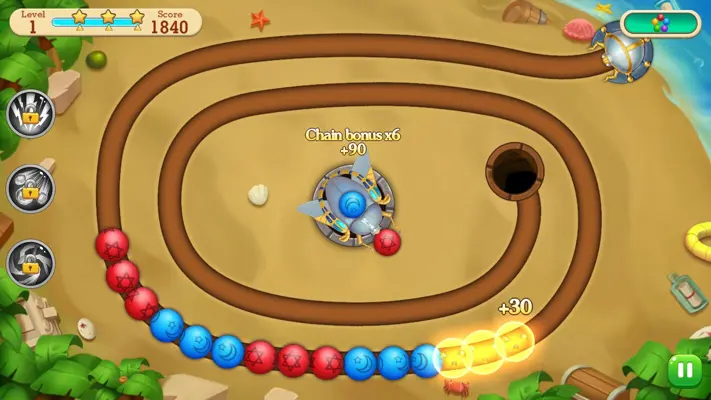 Jungle Marble Blast 2 android App screenshot 2