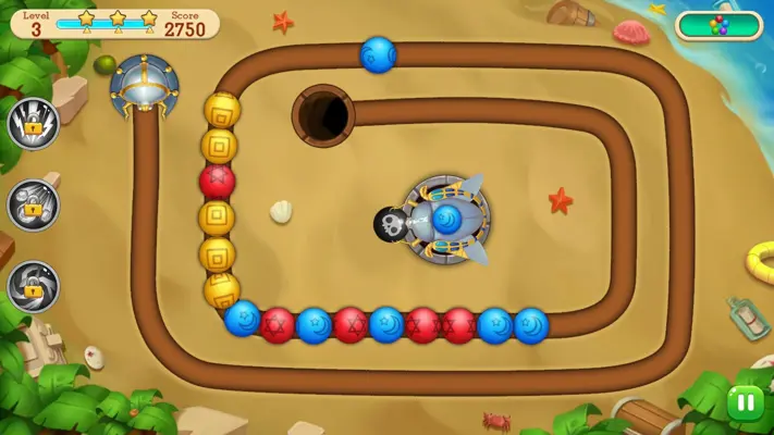 Jungle Marble Blast 2 android App screenshot 6