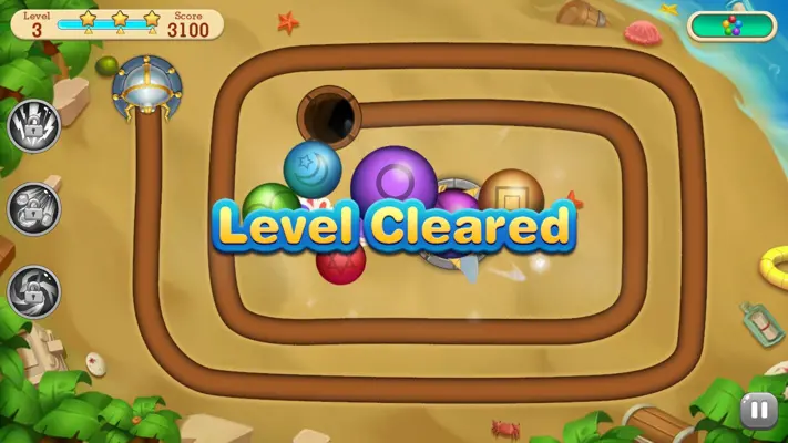 Jungle Marble Blast 2 android App screenshot 7